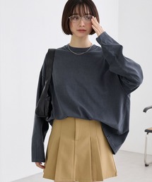 ピグメントアウトシームビッグTシャツ