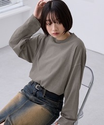 ピグメントアウトシームビッグTシャツ