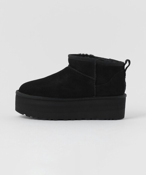 UGG(アグ)の「<UGG>クラシック ウルトラ ミニ プラットフォーム ブーツ(ブーツ・レディース・ブラック/ブラウン・5/8/7/6)」の2枚目の写真