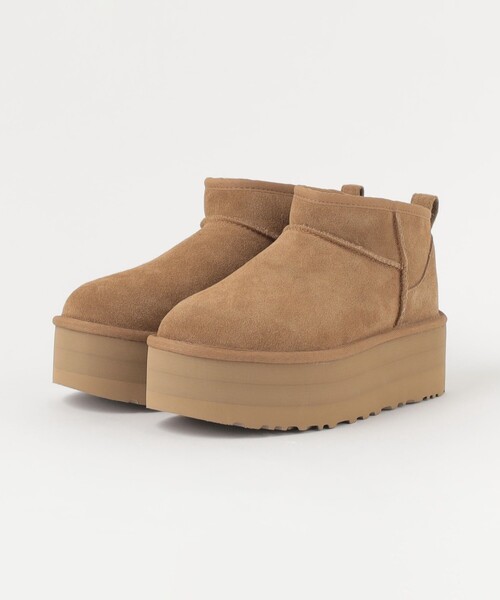UGG(アグ)の「<UGG>クラシック ウルトラ ミニ プラットフォーム ブーツ(ブーツ・レディース・ブラック/ブラウン・5/8/7/6)」の6枚目の写真