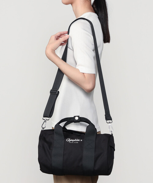 GYMPHLEX（ジムフレックス）の「Gymphlex | ボストンバッグ S（ボストンバッグ・レディース・グレイッシュベージュ/ブラック・-）」の6枚目の写真