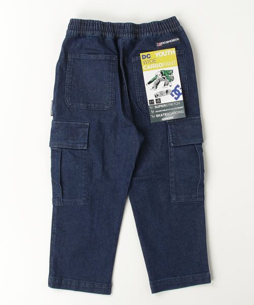 DC（ディーシー）の「DC/ディーシー 24 KD WIDE CARGO PANT24 キッズ ワイド カーゴ パンツ パンツ スケートボード 公園 親子コーデ　ストレッチ YPT244520（カーゴパンツ・キッズ・ライトインディゴブルー/インディゴブルー/カーキ・140cm/130cm/120cm/160cm/150cm）」の22枚目の写真