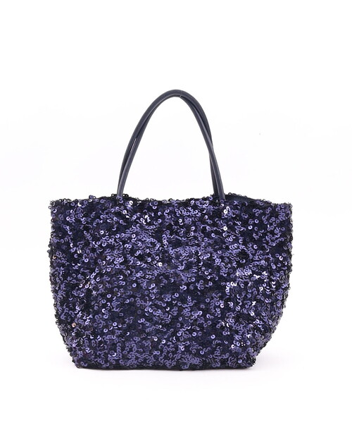 COOCO(クーコ)の「スパンコール2WAYトートバッグ(トートバッグ・レディース・シルバー/ホワイト/ネイビー/ブラック/ピンクベージュ・FREE)」の19枚目の写真