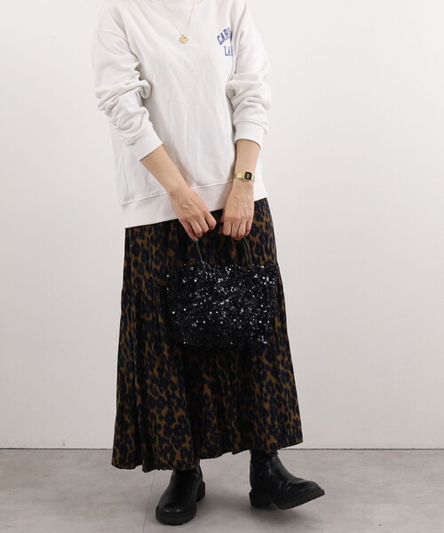 COOCO(クーコ)の「スパンコール2WAYトートバッグ(トートバッグ・レディース・シルバー/ホワイト/ネイビー/ブラック/ピンクベージュ・FREE)」の8枚目の写真