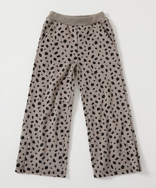 devirock（デビロック）の「RICH WARM 裏シャギープリント フレアパンツ　裏起毛（その他パンツ・キッズ・その他1/その他2/その他3/ブラウン系その他/ブラック系その他2/ブラック系その他・100cm/110cm/120cm/130cm/140cm/150cm/160cm）」の8枚目の写真