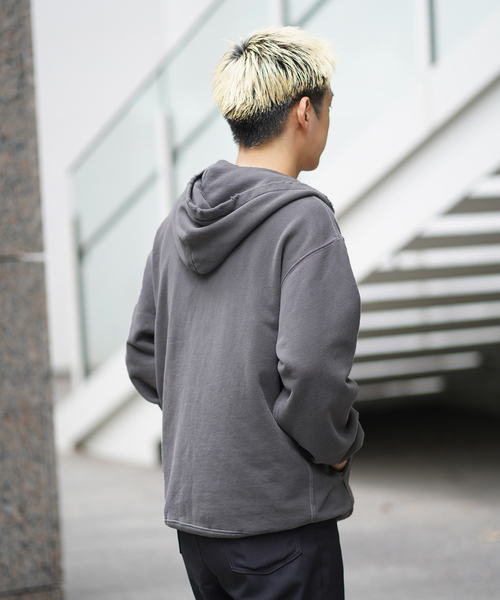 JIEDA(ジエダ)の「JieDa/ジエダ PIGMENT J LOGO ZIP UP HOODIE JIE-24W-CT09(パーカー・メンズ・サックスブルー/レッド/ブラック・FREE)」の10枚目の写真