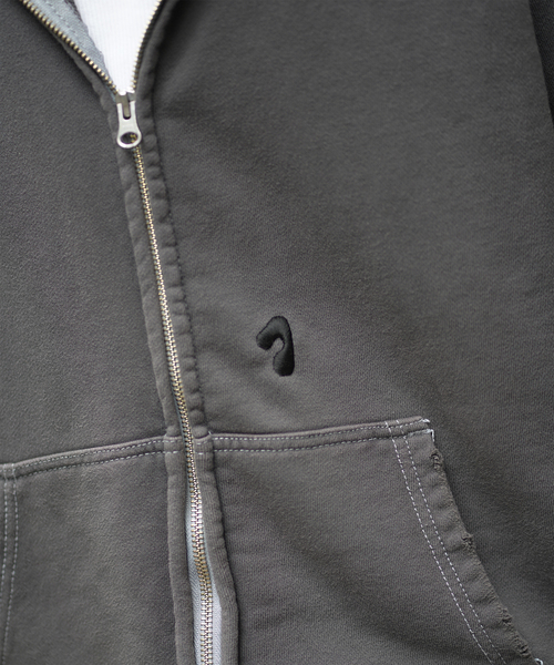 JIEDA(ジエダ)の「JieDa/ジエダ PIGMENT J LOGO ZIP UP HOODIE JIE-24W-CT09(パーカー・メンズ・サックスブルー/レッド/ブラック・FREE)」の11枚目の写真