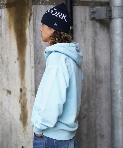 JIEDA(ジエダ)の「JieDa/ジエダ PIGMENT J LOGO ZIP UP HOODIE JIE-24W-CT09(パーカー・メンズ・サックスブルー/レッド/ブラック・FREE)」の15枚目の写真