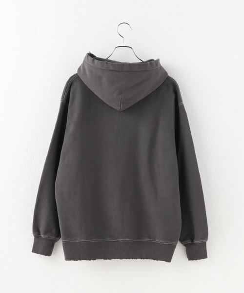 セール】JieDa/ジエダ PIGMENT J LOGO ZIP UP HOODIE JIE-24W-CT09