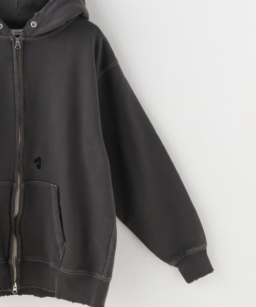 JIEDA(ジエダ)の「JieDa/ジエダ PIGMENT J LOGO ZIP UP HOODIE JIE-24W-CT09(パーカー・メンズ・サックスブルー/レッド/ブラック・FREE)」の21枚目の写真