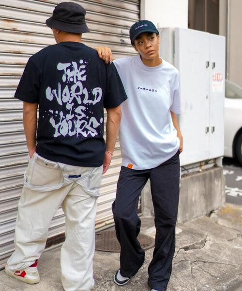 ROYAL FLASH(ロイヤルフラッシュ)の「NO NAME_ME/ノーネームミー/THE WORLD IS YOURS TEE(Tシャツ/カットソー・メンズ・ホワイト/ブラック・M/L/XL)」の13枚目の写真