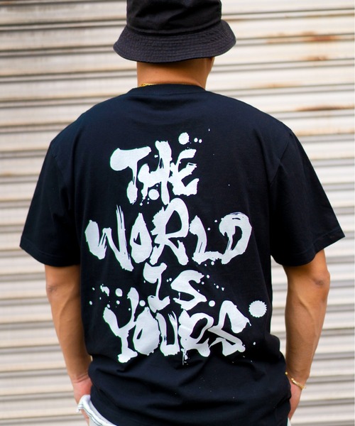 NO NAME_ME/ノーネームミー/THE WORLD IS YOURS TEE(Tシャツ/カットソー)|ROYAL FLASH(ロイヤルフラッシュ)