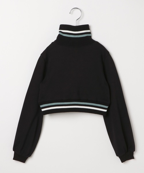 10C REPIPI（ジューシーレピピ）の「【10C REPIPI】ハーフZIPラインリブトップス（スウェット・キッズ・ブラック/グレー/アイボリー・120cm/110cm/130cm）」の13枚目の写真