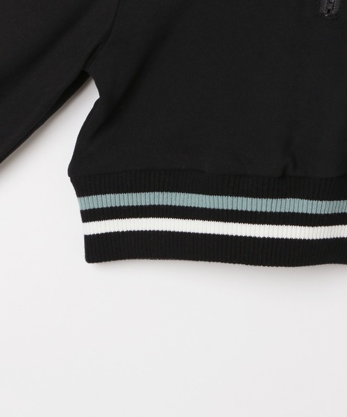 10C REPIPI（ジューシーレピピ）の「【10C REPIPI】ハーフZIPラインリブトップス（スウェット・キッズ・ブラック/グレー/アイボリー・120cm/110cm/130cm）」の17枚目の写真
