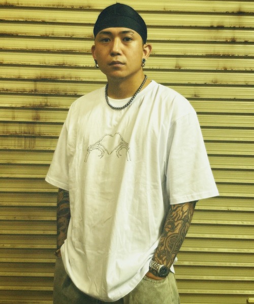 ZOZOTOWN限定】Organic cotton Bone Heart T/オーガニック