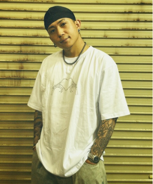 tシャツ 「ZOZOTOWN限定」LHP×Aurora/Organic cotton「LOSER」print T/lhparr レディース メンズ ZOZOTOWN限定】LHP×Aurora/Organic cotton「LOSER」print T