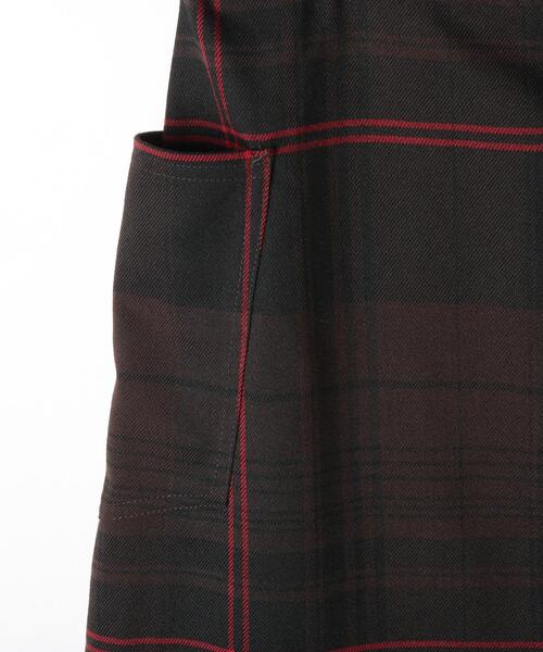 Dessin（デッサン）の「◆チェック巻き風スカート（スカート・キッズ・ブラウン系その他2/ブルー系その他3/スモーキーグリーン系2・14/13/12/11）」の8枚目の写真