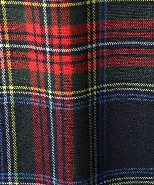 Dessin（デッサン）の「◆チェック巻き風スカート（スカート・キッズ・ブラウン系その他2/ブルー系その他3/スモーキーグリーン系2・14/13/12/11）」の12枚目の写真