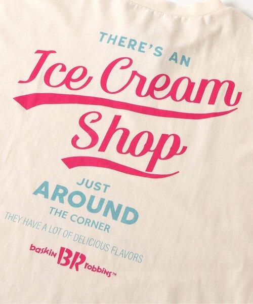 apres les cours（アプレレクール）の「【リンク】サーティワンアソート Tシャツ(大人)（Tシャツ/カットソー・レディース・ブラック/アイボリー/レインボー・MEDIUM）」の12枚目の写真