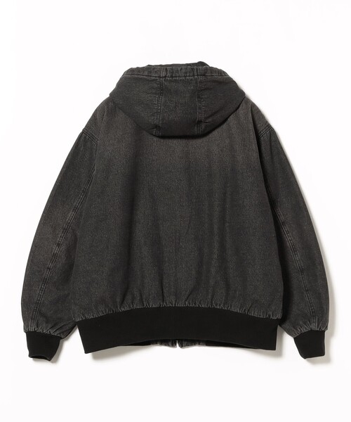 B:MING by BEAMS(ビーミングバイビームス)の「デニム フード ブルゾン(ブルゾン・メンズ・ブラック/インディゴブルー・SMALL/MEDIUM/LARGE/X-LARGE)」の11枚目の写真