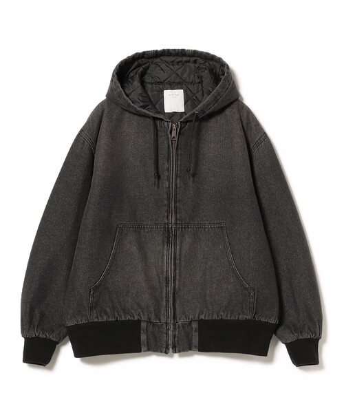 B:MING by BEAMS(ビーミングバイビームス)の「デニム フード ブルゾン(ブルゾン・メンズ・ブラック/インディゴブルー・SMALL/MEDIUM/LARGE/X-LARGE)」の20枚目の写真