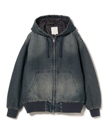 デニム フード ブルゾン