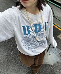 CIAOPANIC | 【BDF】フラワー刺繍スウェット(スウェット)