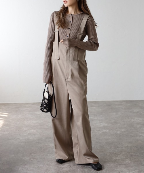 Bonjour Sagan（ボンジュールサガン）の「フィンガーホールクルーネックリブカーディガン（カーディガン/ボレロ・レディース・ブラック/モカ/キナリ/グレー・FREE）」の21枚目の写真