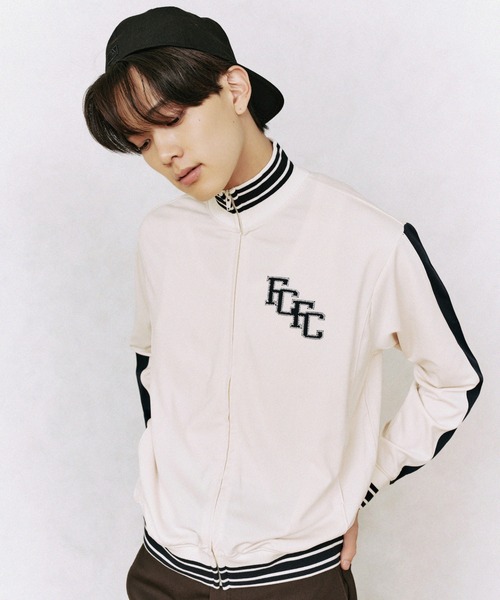 FCMM(エフシーエムエム)の「【UNISEX】LINED TRACK JACKET/ライントラックジャケット(ジャージ・メンズ・ネイビー/ホワイト/ブルー・LARGE/MEDIUM)」の17枚目の写真