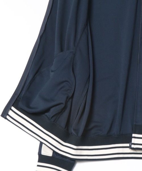 FCMM(エフシーエムエム)の「【UNISEX】LINED TRACK JACKET/ライントラックジャケット(ジャージ・メンズ・ネイビー/ホワイト/ブルー・LARGE/MEDIUM)」の6枚目の写真