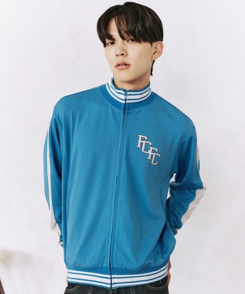 FCMM(エフシーエムエム)の「【UNISEX】LINED TRACK JACKET/ライントラックジャケット(ジャージ・メンズ・ネイビー/ホワイト/ブルー・LARGE/MEDIUM)」の7枚目の写真