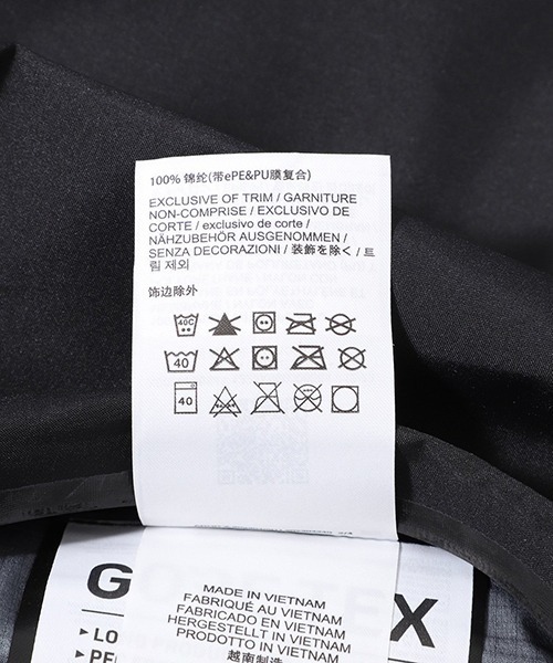 ARC'TERYX（アークテリクス）の「ARC'TERYX / アークテリクス：Beta Jacket M：X00000772603[STD]（マウンテンパーカー・メンズ・ブラック・XS）」の7枚目の写真