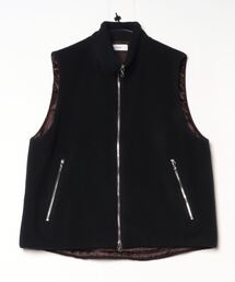 marka | marka / マーカ：PUFFED VEST - sp130's wool napping -：M24C-14BL01A[COR](その他アウター)