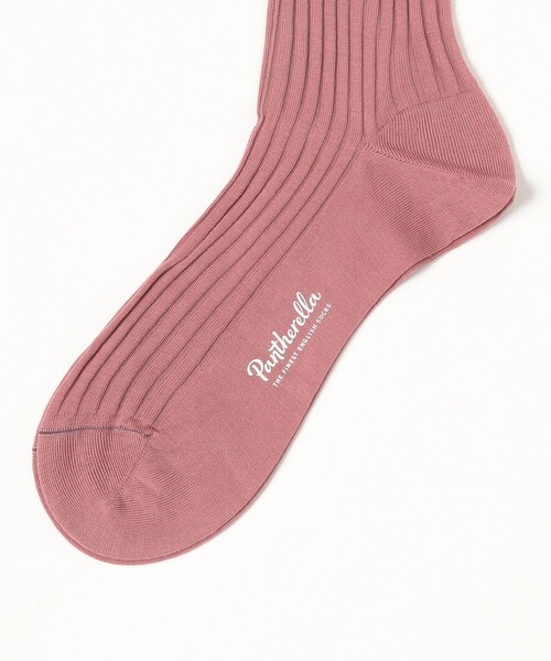 Pantherella（パンセレラ）の「Pantherella / コットンナイロン リブソックス（ソックス/靴下・メンズ・レッド系その他3/オレンジ/ネイビー/ダークブラウン/ブラック/チャコールグレー/グリーン系その他4・MEDIUM/SMALL）」の8枚目の写真