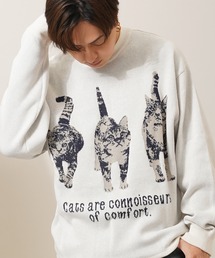 アニマル Wジャガード クルーニット / Animal Double Jacquard Crew Knit