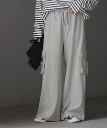 HUG.U | 脚長ワイドカーゴパンツ(カーゴパンツ)