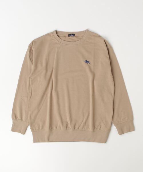 POLOCHAMPS（ポロチャンプス）の「POLOCHAMPS トレーナー KIDS（スウェット・キッズ・ブラック/ダークグリーン/ベージュ/ネイビー/オートミール/杢グレー/ヘザーチャコール/チャコール・110/120/130/140/150/160）」の12枚目の写真