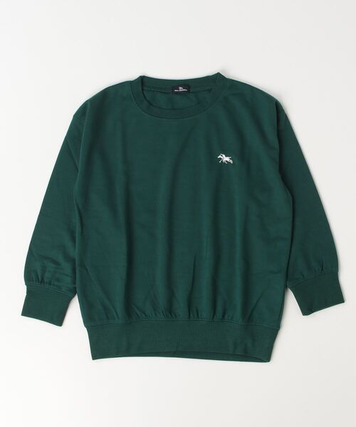 POLOCHAMPS（ポロチャンプス）の「POLOCHAMPS トレーナー KIDS（スウェット・キッズ・ブラック/ダークグリーン/ベージュ/ネイビー/オートミール/杢グレー/ヘザーチャコール/チャコール・110/120/130/140/150/160）」の13枚目の写真