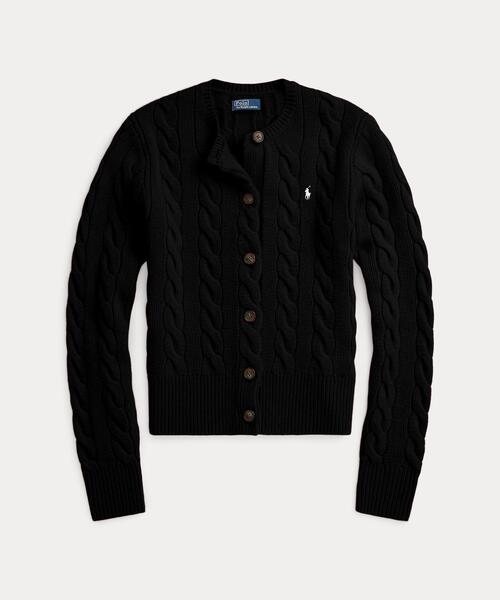 ケーブルニット ウールカシミヤ カーディガン（カーディガン/ボレロ