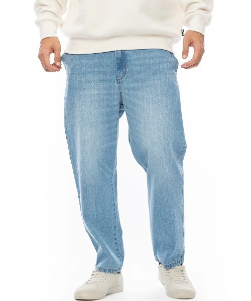 【セール】BILLABONG メンズ LAYBACKS DENIM デニムパンツ/ビラボンウエストゴムテーパードデニムパンツ（デニムパンツ）｜BILLABONG（ビラボン）