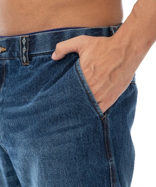 【セール】BILLABONG メンズ LAYBACKS DENIM デニムパンツ/ビラボンウエストゴムテーパードデニムパンツ（デニムパンツ）｜BILLABONG（ビラボン）