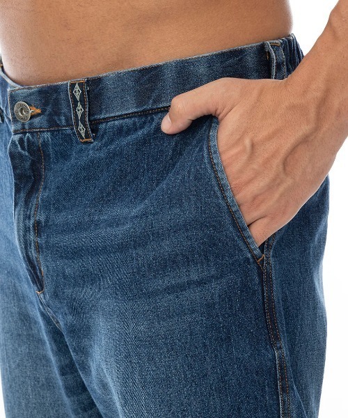 【セール】BILLABONG メンズ LAYBACKS DENIM デニムパンツ/ビラボンウエストゴムテーパードデニムパンツ（デニムパンツ）｜BILLABONG（ビラボン）