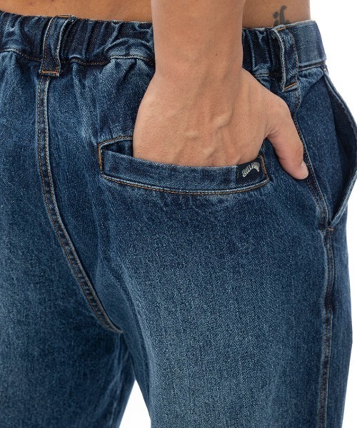 【セール】BILLABONG メンズ LAYBACKS DENIM デニムパンツ/ビラボンウエストゴムテーパードデニムパンツ（デニムパンツ）｜BILLABONG（ビラボン）