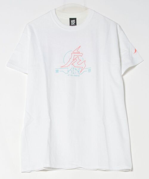 ARCHIVER(アーカイバ)の「【KINJAZ】Graphic T(Tシャツ/カットソー・メンズ・オリーブ/ホワイト・MEDIUM)」の2枚目の写真