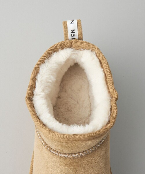 CITEN（シテン）の「＜CITEN＞ボリュームソール フェイクムートンブーツ（ブーツ・レディース・グレー/ベージュ・M/S/L）」の9枚目の写真
