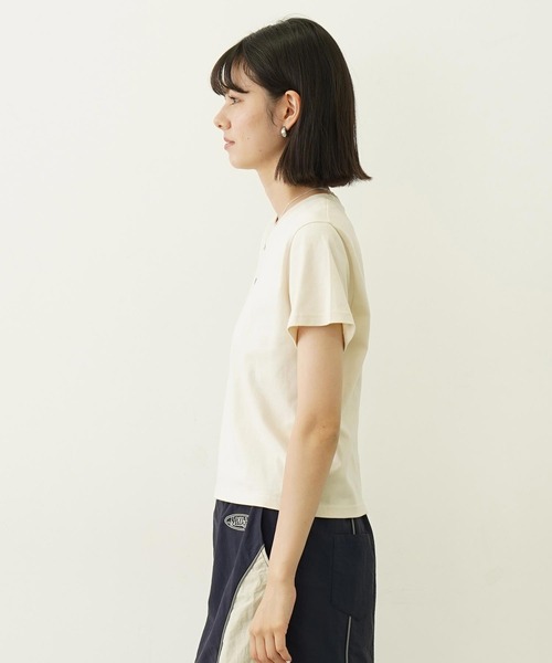 MILKFED.(ミルクフェド)の「BEAR COMPACT S/S TEE(Tシャツ/カットソー・レディース・オフホワイト/チャコール/ライトパープル・S/M)」の22枚目の写真