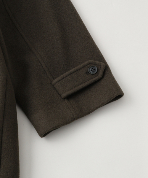 ANOTHER OFFICE Voyager Balmacaan Coat 3紺