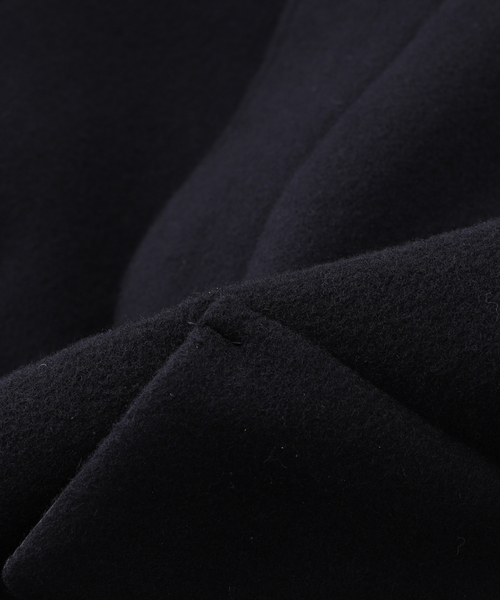417 EDIFICE（フォーワンセブンエディフィス）の「ANOTHER OFFICE / アナザーオフィス VOYAGER BOLD BALMACAAN COAT（ステンカラーコート・メンズ・ブラウン/ネイビー・3/2）」の12枚目の写真