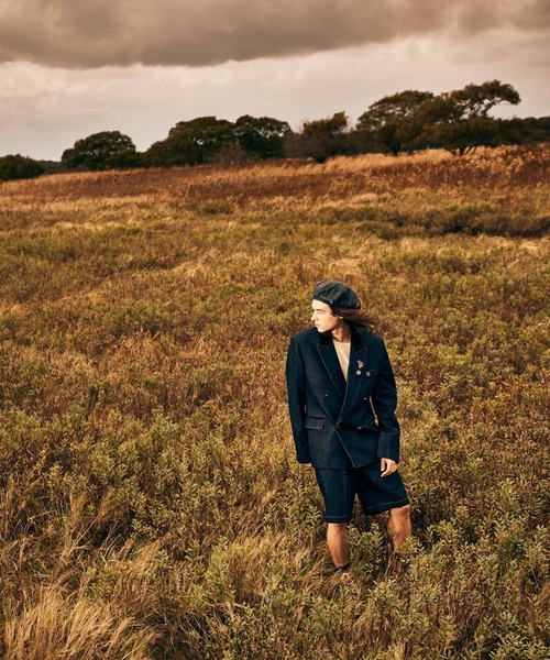 glamb（グラム）の「Montmartre Tailored Jacket / モンマルトルテーラードジャケット（テーラードジャケット・メンズ・ブラック/カーキ/インディゴブルー・S/M/L）」の19枚目の写真