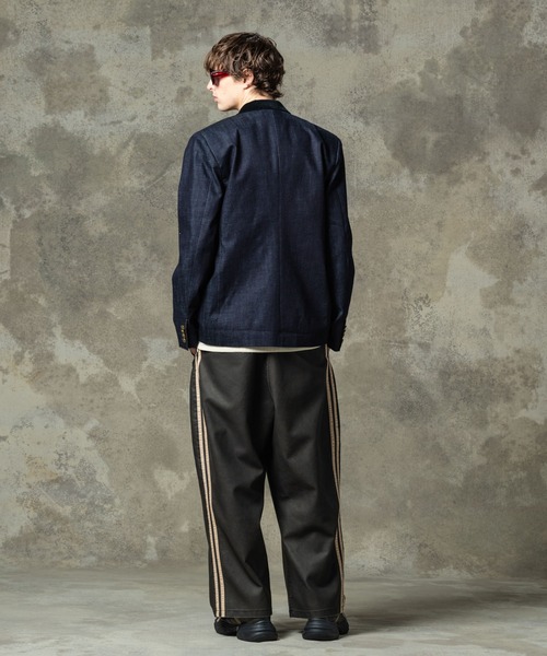 glamb（グラム）の「Montmartre Tailored Jacket / モンマルトルテーラードジャケット（テーラードジャケット・メンズ・ブラック/カーキ/インディゴブルー・S/M/L）」の9枚目の写真